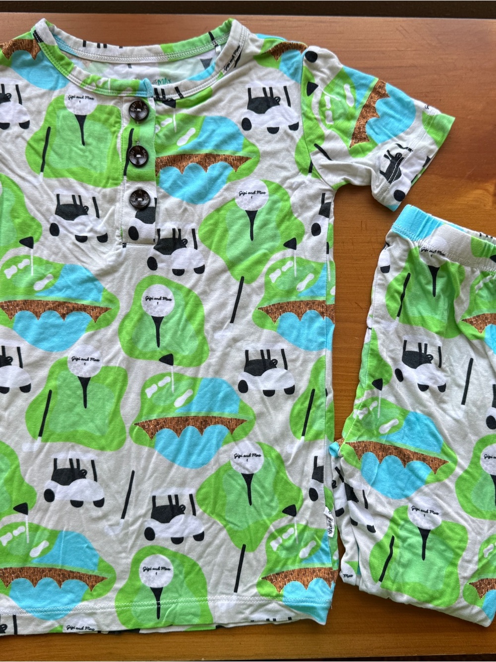 Gigi and Max Ryder Golf Pajama Set